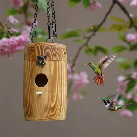 Bird Houses Hanging Hummingbird Houses for Outdoor Decoration - Gardening - Picture 3 of 6